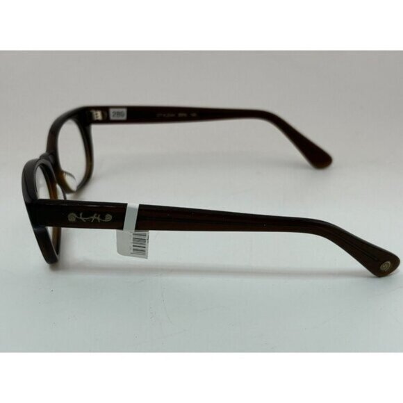 KATA Eyewear - Style 44 Brown 48-18-140 Plastic Round Rectangle Eyeglass Frames - Picture 2 of 7